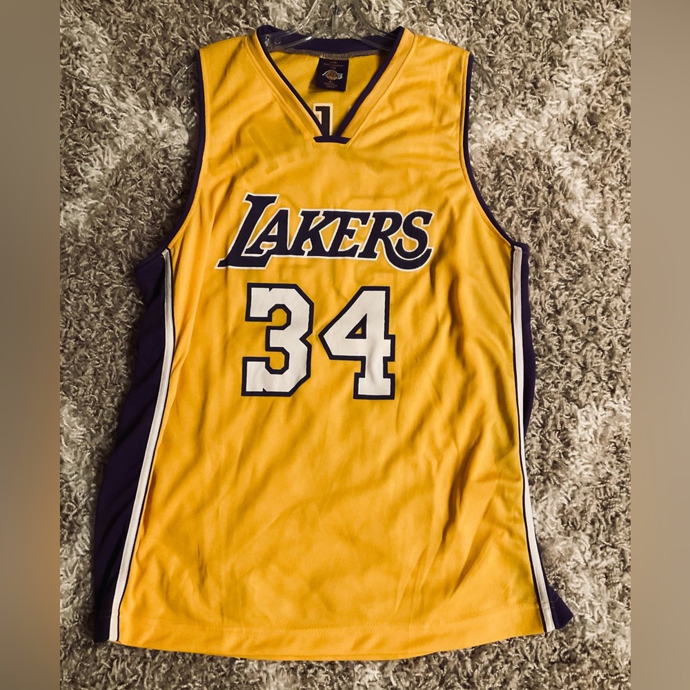 VINTAGE LAKERS SHAQUILLE O’NEAL JERSEY XL